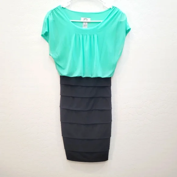 Sweet Storm Dresses | Sweet Storm Mint Green & Black Dress Women's Size Small | Color: Black/Green | Size: S | Pm-82602189's Closet